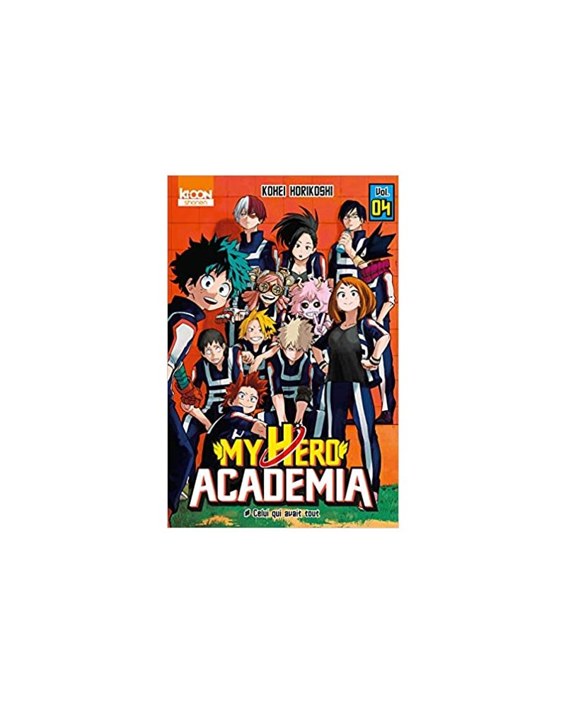 MY HERO ACADEMIA - Tome 4 - vue principale