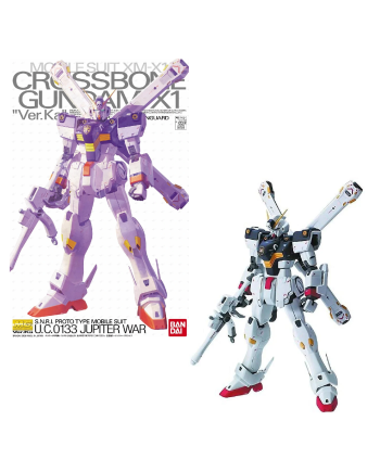 GUNDAM - MG 1/100 XM-X1 Crossbone Gundam X1 "Ver.Ka" - Model Kit - vue principale