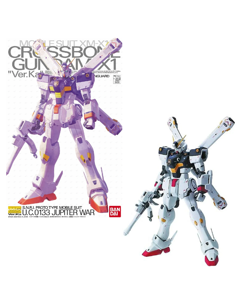 GUNDAM - MG 1/100 XM-X1 Crossbone Gundam X1 "Ver.Ka" - Model Kit - vue principale