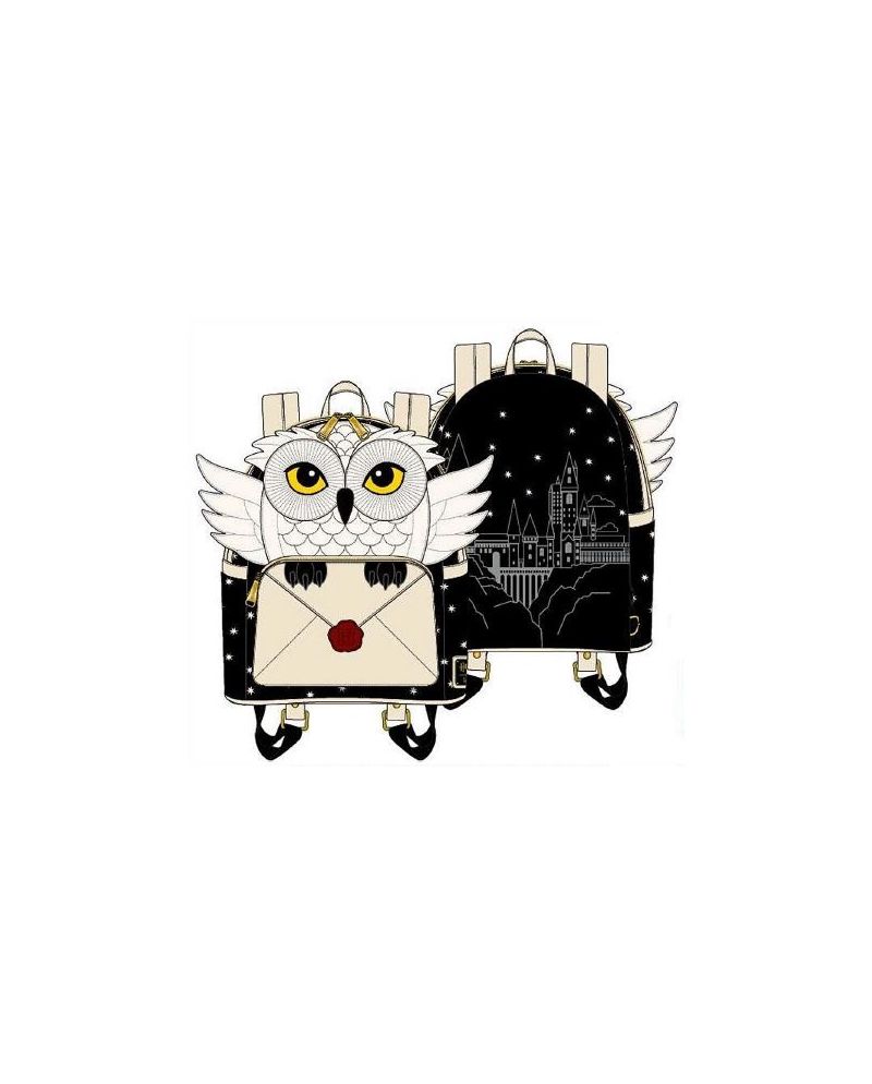 HARRY POTTER - Hedwig Howler - Sac à dos LoungeFly '23x26.5x11.5' - vue principale