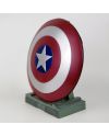 MARVEL - Captain America - Tirelire Bouclier - 25cm - vue de face