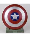 MARVEL - Captain America - Tirelire Bouclier - 25cm - vue de profil
