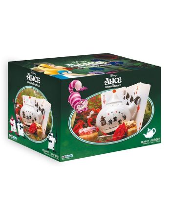 DISNEY - Reine de Coeur - Théière en céramique - vue du packaging