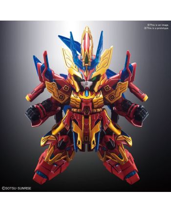 GUNDAM - SD Sangoku Soketsuden Zhang Liao Sazabi - Model Kit - vue de face
