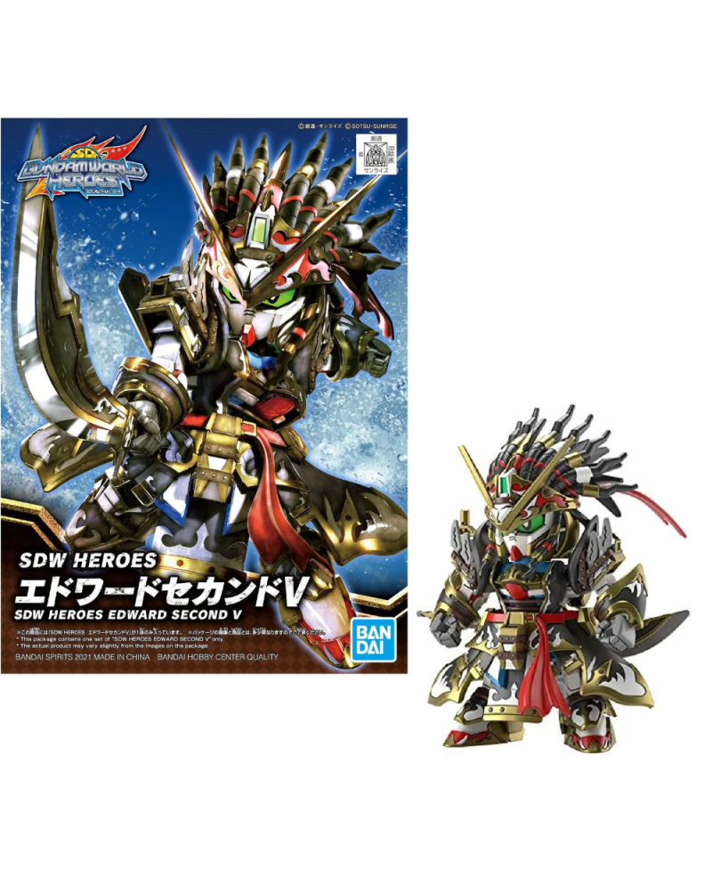 GUNDAM - SDW Heroes Edward Second V - Model Kit - vue principale