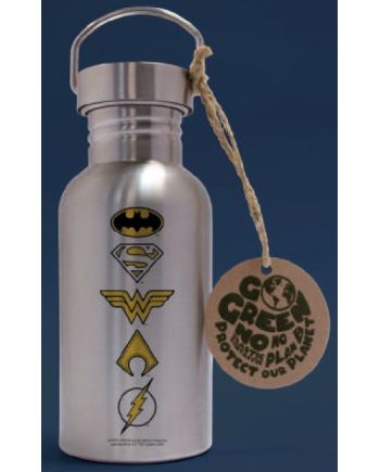DC COMICS - Logos - Bouteille en aluminium 500ml - vue principale