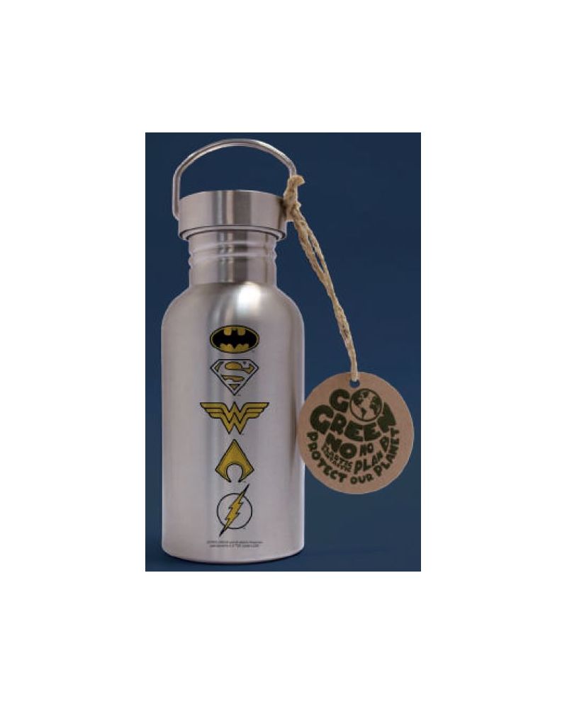 DC COMICS - Logos - Bouteille en aluminium 500ml - vue principale