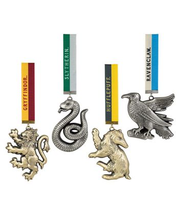 HARRY POTTER - Pack d'ornements des 4 maisons - vue principale
