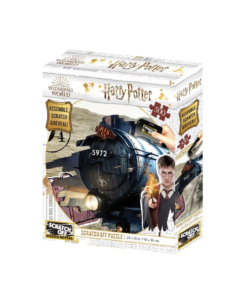HARRY POTTER - Hogwarts Express - Scratch Puzzle 500P '61x46cm' - vue principale