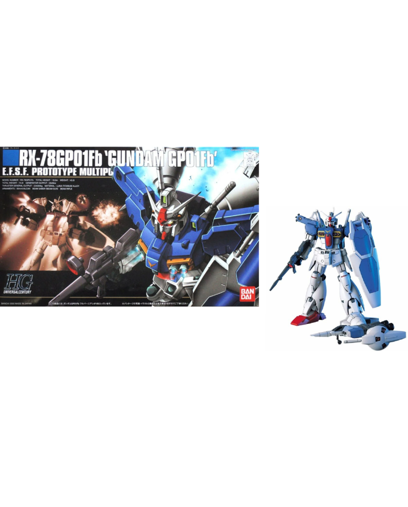GUNDAM - HGUC RX-78GP01Fb Gundam GPF01Fb - Model Kit - vue principale