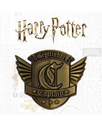 HARRY POTTER - Gryffondor Quidditch - Médaillon édition limitée - vue principale
