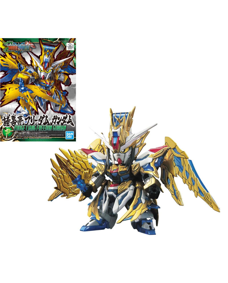 GUNDAM - SD Sangoku Soketsuden Zhuge Liang Freedom Gundam - Model Kit - vue principale