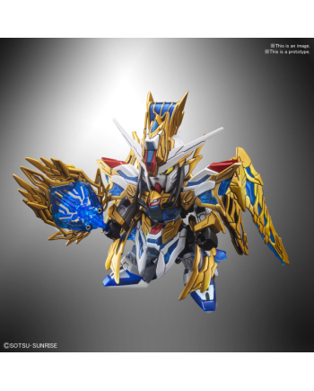 GUNDAM - SD Sangoku Soketsuden Zhuge Liang Freedom Gundam - Model Kit - vue de face