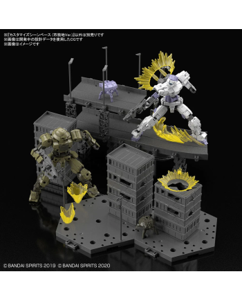 30MM - Customize Scene Base (City Area Ver.) - Model Kit - vue de face