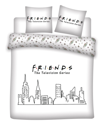 FRIENDS - Parure de lit 240X220 - Friends '100% microfibre' - vue principale