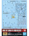 GUNDAM - GUNDAM DECAL 105 - Mobile Suit Gundam The Origin Multiuse 1 - vue principale