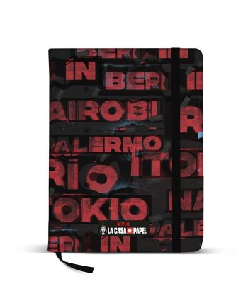 LA CASA DE PAPEL - Cities - Cahier A5 - vue principale