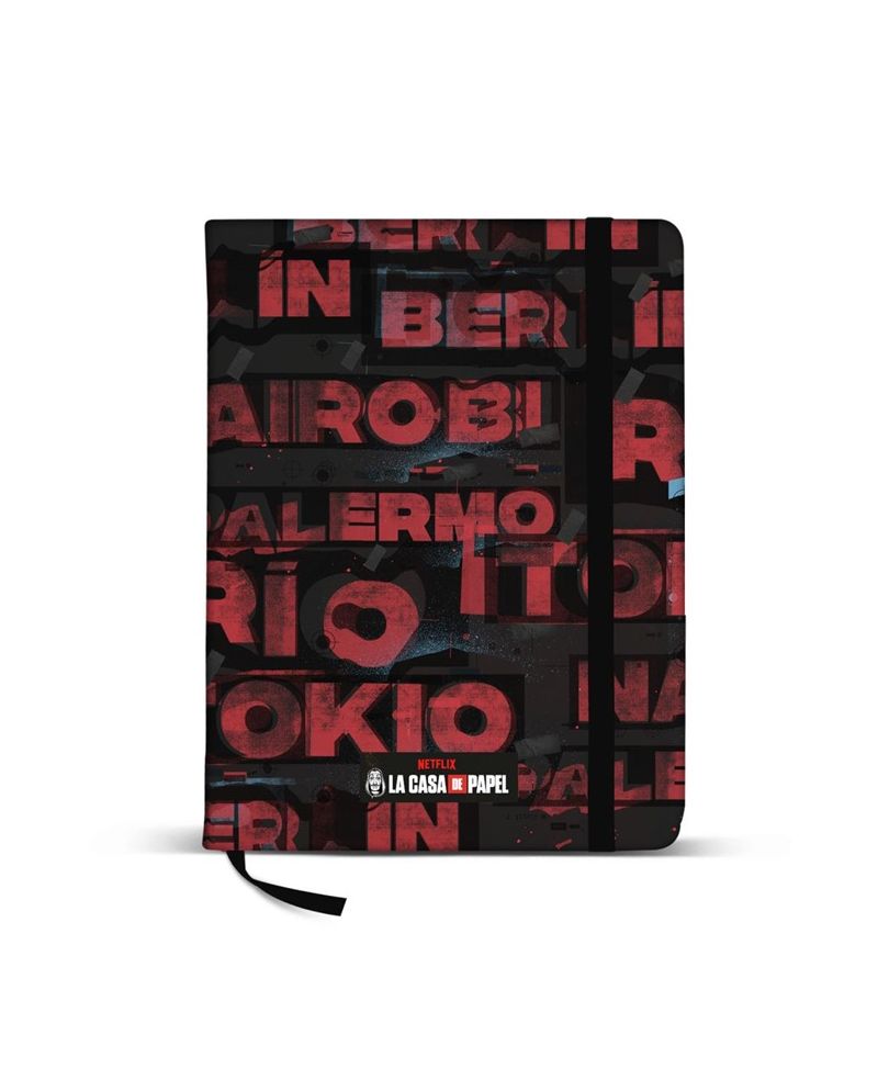 LA CASA DE PAPEL - Cities - Cahier A5 - vue principale