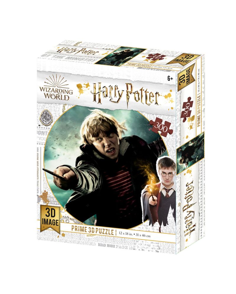 HARRY POTTER - Ron - Puzzle lenticulaire 3D 300P '46x31cm' - vue principale
