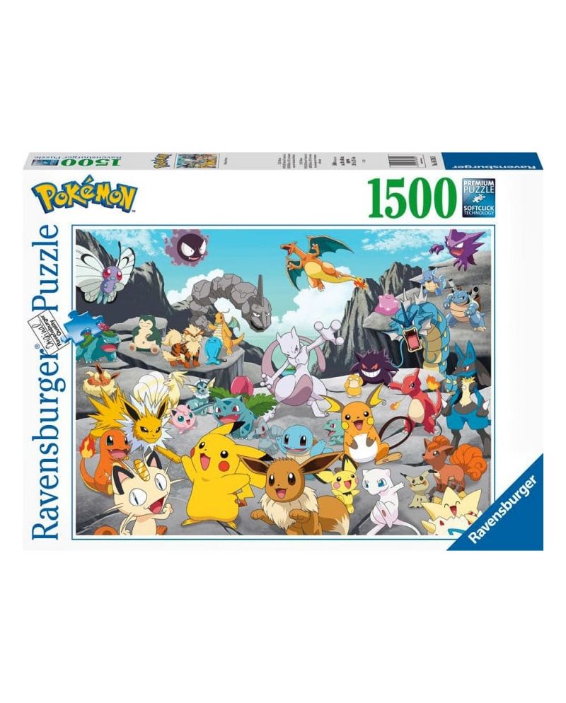 POKEMON - Classics - Puzzle 1500P - vue principale