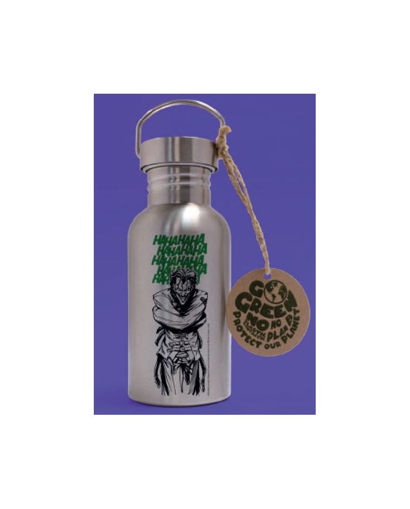 DC COMICS - Joker Laughs - Bouteille en aluminium 500ml - vue principale