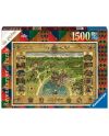 HARRY POTTER - Carte de Poudlard - Puzzle 1500P - vue principale