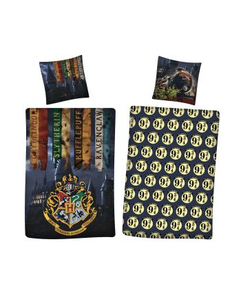 HARRY POTTER - Parure de lit 140x200cm - 9 3/4 '100% microfibre' - vue principale