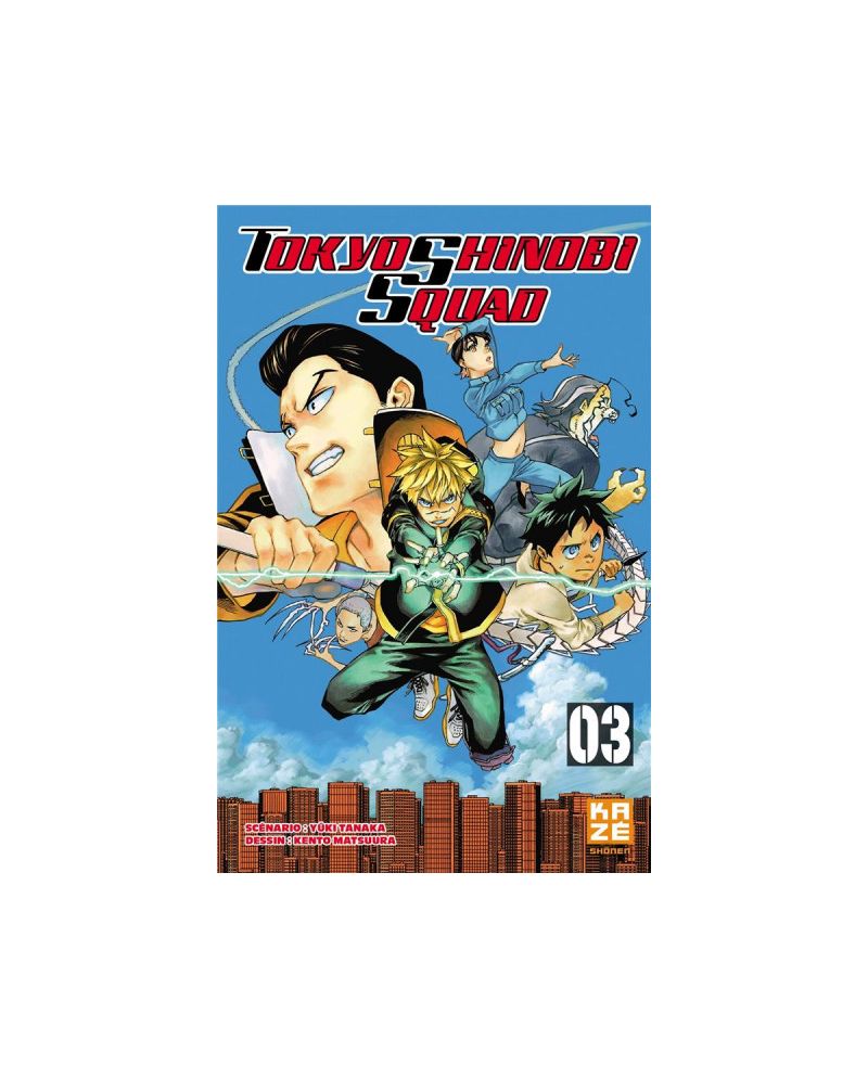 TOKYO SHINOBI SQUAD - Tome 3 - vue principale