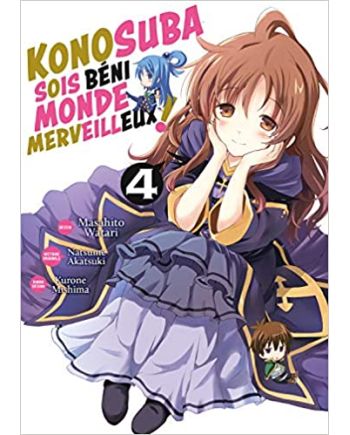 KONOSUBA : SOIS BENI MONDE MERVEILLEUX ! - Tome 4 - vue principale