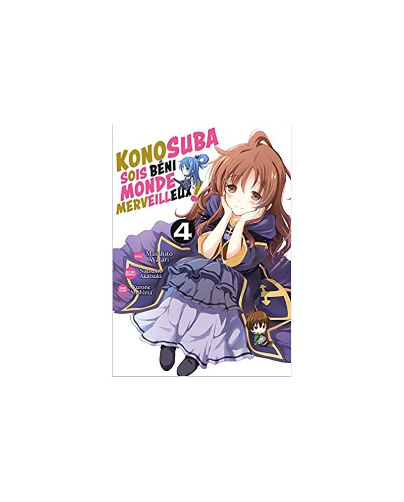KONOSUBA : SOIS BENI MONDE MERVEILLEUX ! - Tome 4 - vue principale