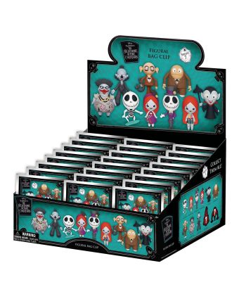 DISNEY - NBC Series 7 - 3D Foam Bag Clip (Display 24 Pcs) - vue principale