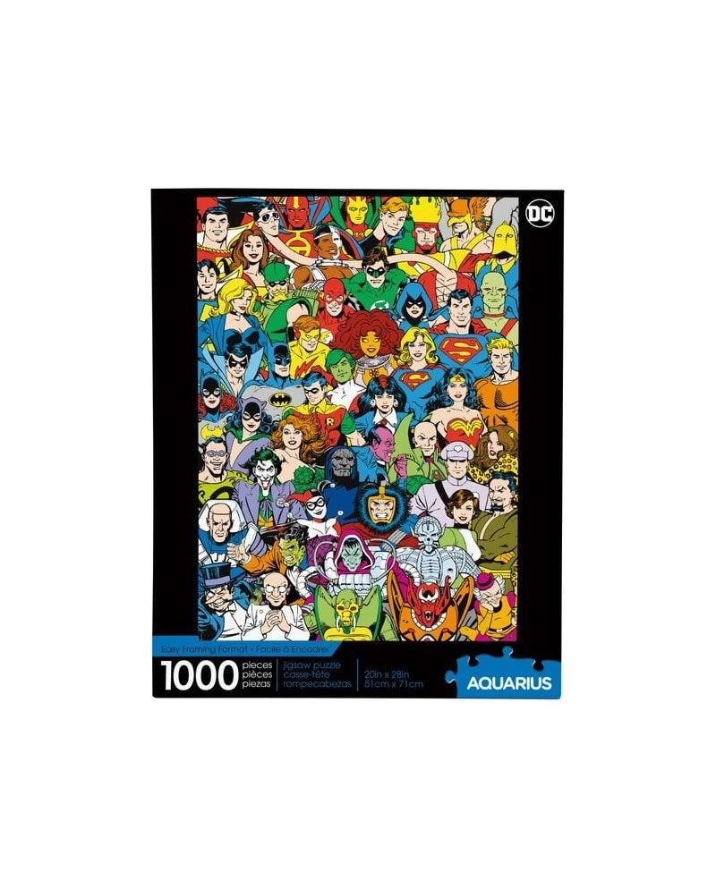 DC COMICS - Retro Cast - Puzzle 1000P - vue principale
