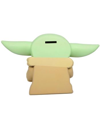 THE MANDALORIAN - Tirelire - The Child With Cup 20cm - vue de profil