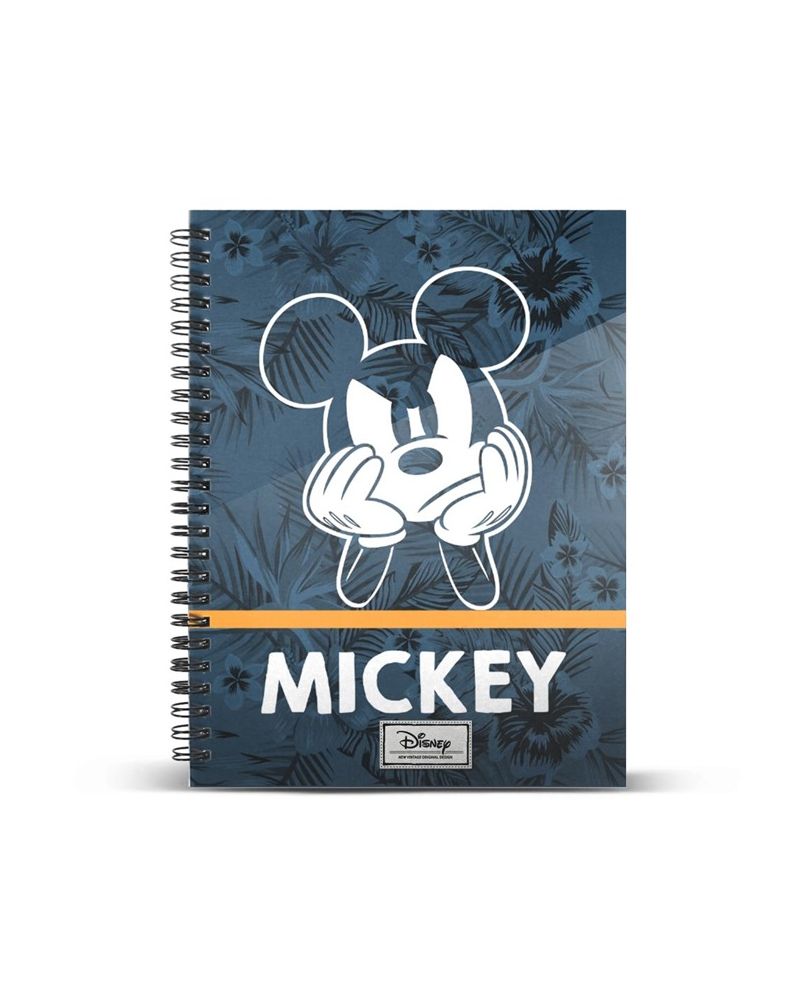 DISNEY - Mickey Blue - Cahier A4 '23.5x30x1.5cm' - vue principale