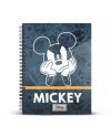 DISNEY - Mickey Blue - Cahier A4 '23.5x30x1.5cm' - vue principale