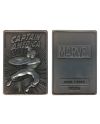 MARVEL - Captain America - Carte en métal collector - vue principale