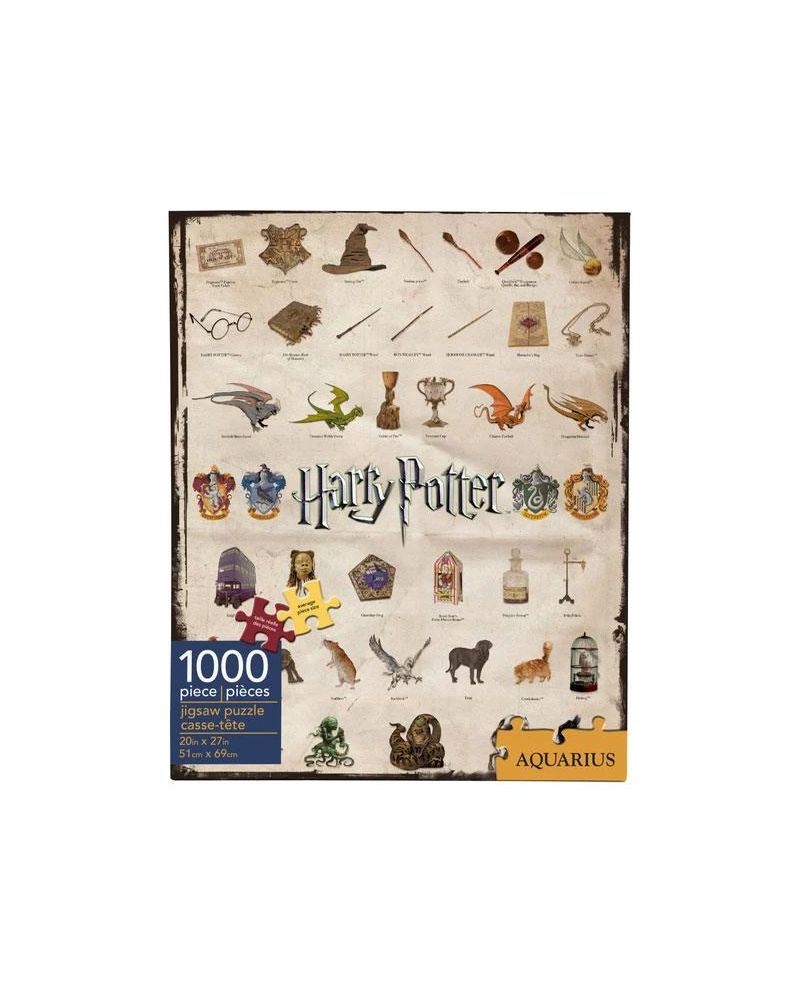 HARRY POTTER - Icons - Puzzle 1000P - vue principale