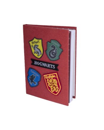 HARRY POTTER - Notebook A5 avec Patches Repositionnables - vue principale