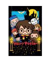 HARRY POTTER - Puzzle lenticulaire 3D 300P '31x23cm' & peluche Harry - vue de face