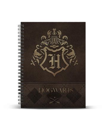 HARRY POTTER - Hogwarts - Cahier A4 '23.5x30x1.5cm' - vue principale