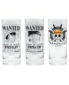 ONE PIECE - Luffy Zoro & Skull - Set de 3 Verres - vue principale