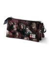 LA CASA DE PAPEL - Trousse triple '23x10x5cm' - vue principale