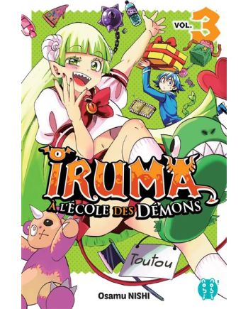 IRUMA A L'ECOLE DES DEMONS - Tome 3 - vue principale