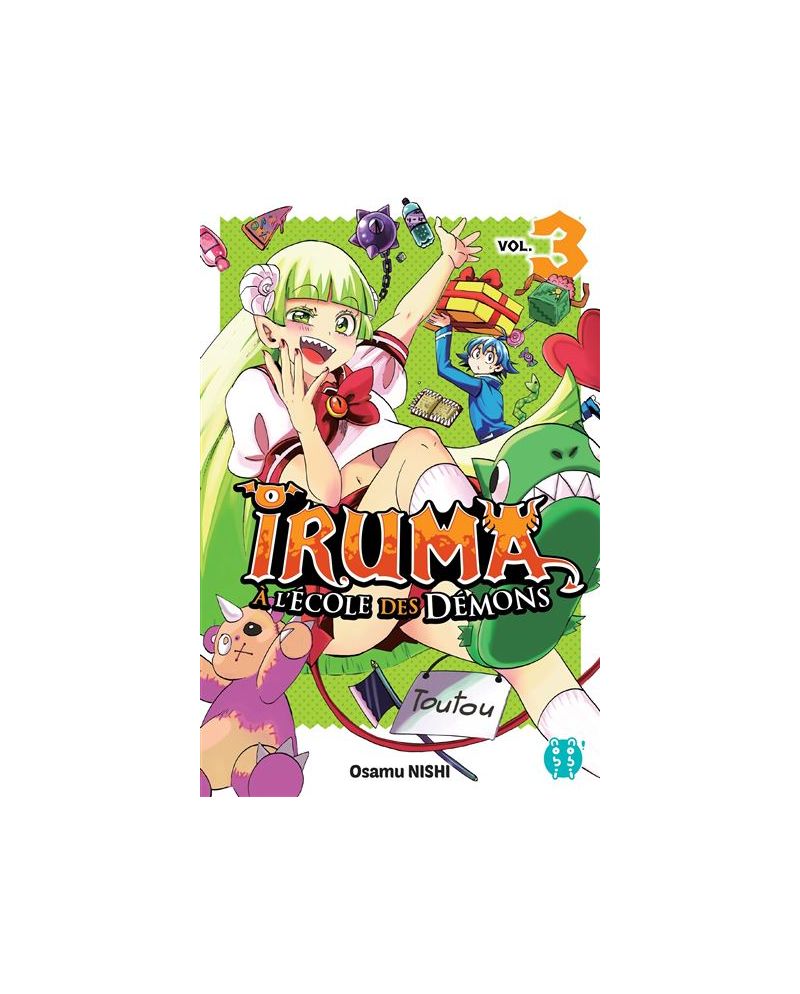 IRUMA A L'ECOLE DES DEMONS - Tome 3 - vue principale