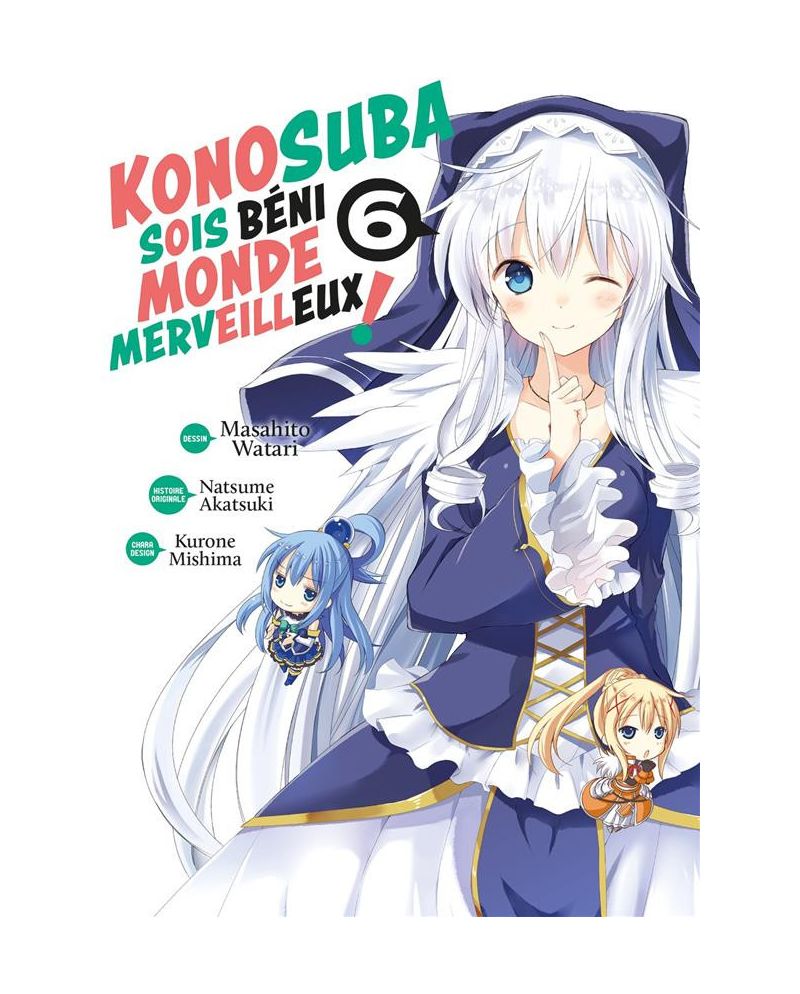 KONOSUBA : SOIS BENI MONDE MERVEILLEUX ! - Tome 6 - vue principale