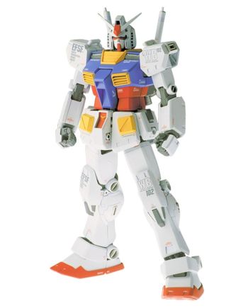 GUNDAM - MG 1/100 RX-78-2 Gundam Ver.Ka - Model Kit 18cm - vue de face