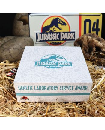 JURASSIC PARK - Genetics Divison - Box collector premium - vue de profil