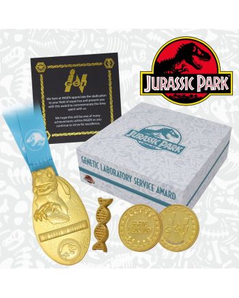 JURASSIC PARK - Genetics Divison - Box collector premium - vue de dos