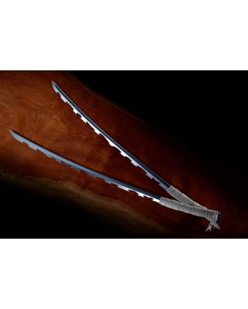 DEMON SLAYER - Nichirin Inosuke Sword - Réplique Proreplica 93cm - vue de face