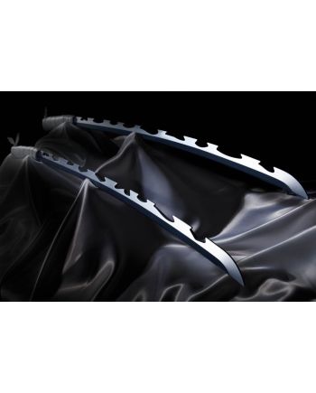 DEMON SLAYER - Nichirin Inosuke Sword - Réplique Proreplica 93cm - vue de profil